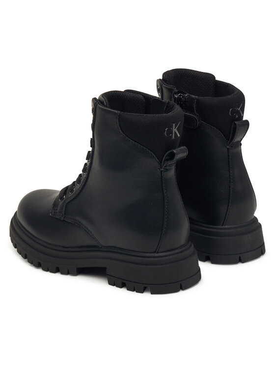 Calvin Klein Calvin Klein Outdoorová obuv Lace Up Bootie V3A5-83120-1464 S Čierna
