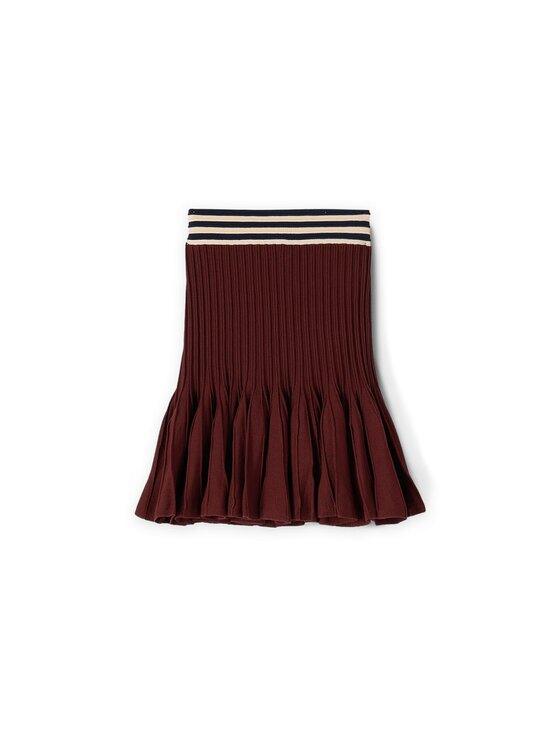 Motivi Motivi Spódnica mini 1665W000685N022 Brązowy Flare Fit