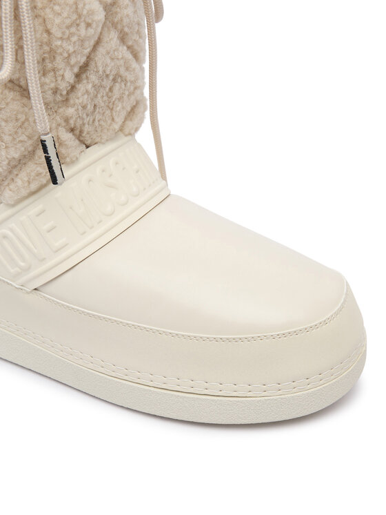 LOVE MOSCHINO LOVE MOSCHINO Sněhule JA24422G0NISJ12B Écru