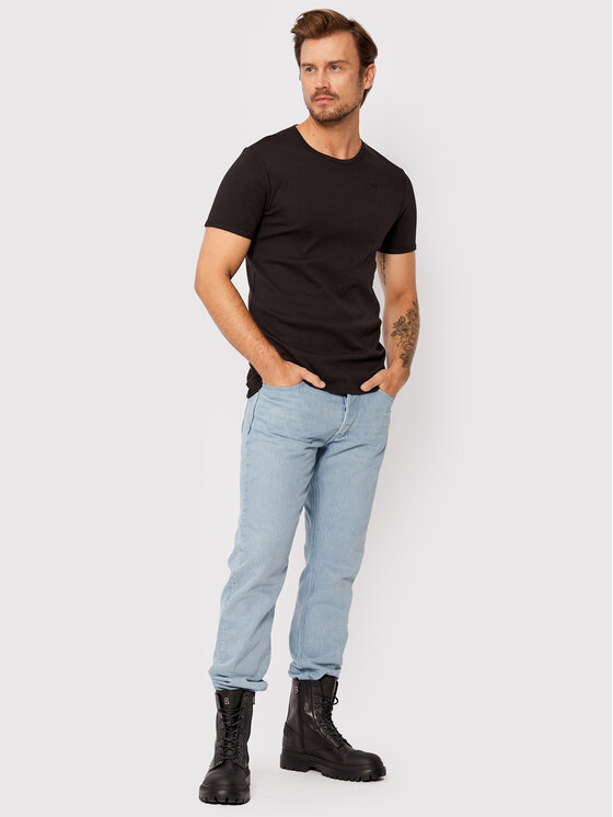 G-Star Raw G-Star Raw Set di 2 T-shirt Base D07205-124-990 Nero Slim Fit
