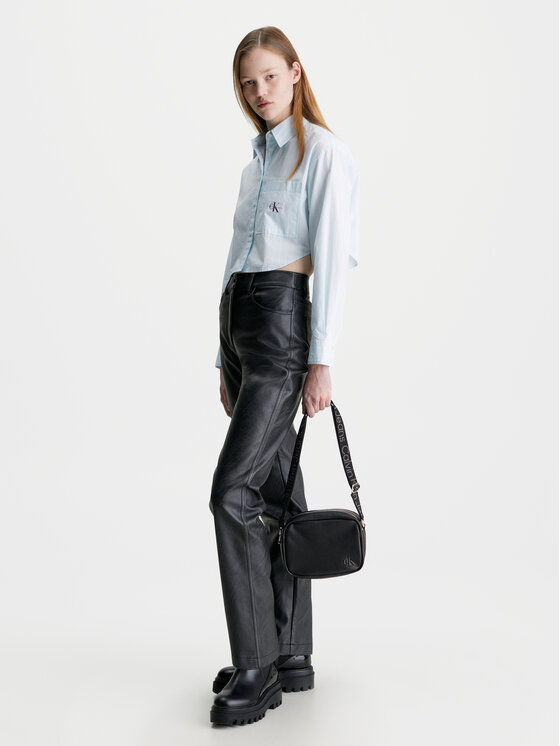 Calvin Klein Jeans Calvin Klein Jeans Geantă Ultralight Dblzip Camerabag21 Pu K60K611554 Negru