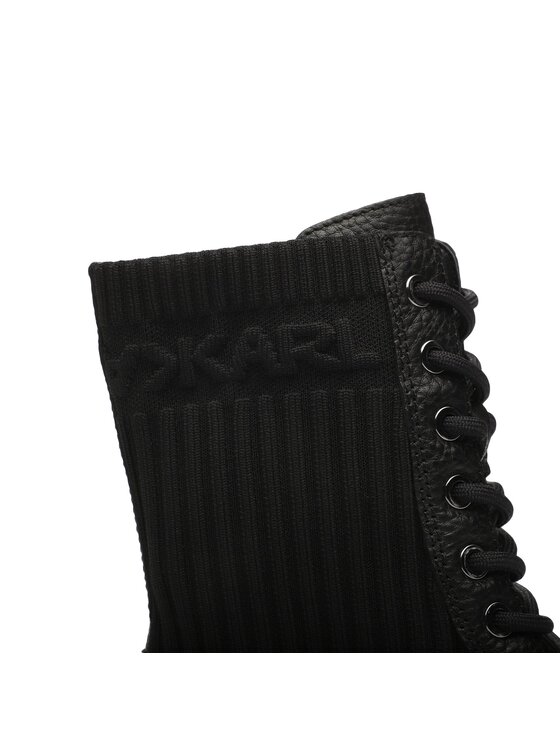 KARL LAGERFELD KARL LAGERFELD Pohodni čevlji KL43573 Črna