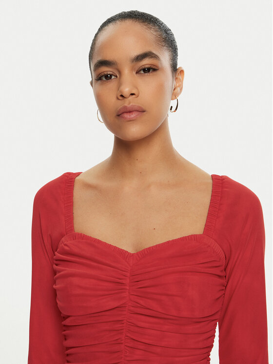 ROTATE ROTATE Coctailkleid 114441 Rot Regular Fit