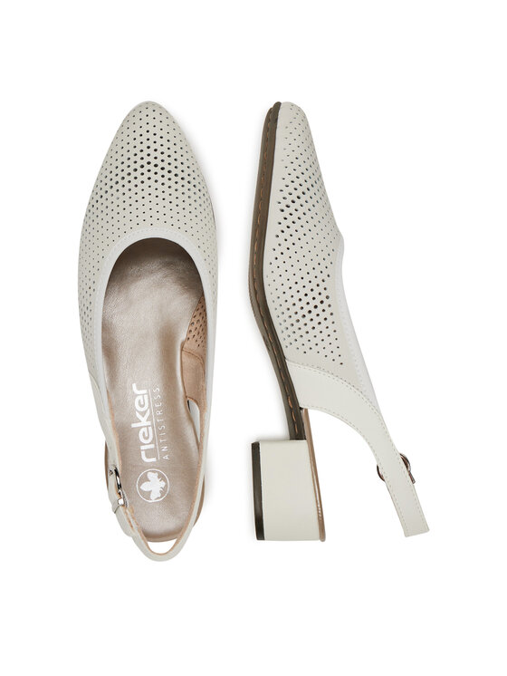 Rieker Rieker Décolleté 47066-80 Bianco