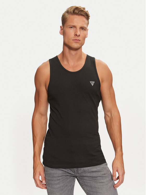 Guess Guess Súprava 2 tank topov U97G15 KCD31 Čierna Regular Fit