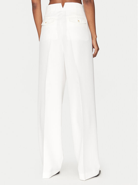 2NDDAY 2NDDAY Παντελόνι υφασμάτινο Celeste 2252160126 Λευκό Wide Leg