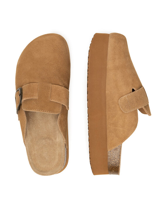 Badura Badura Klapki TS6207-01 Brązowy