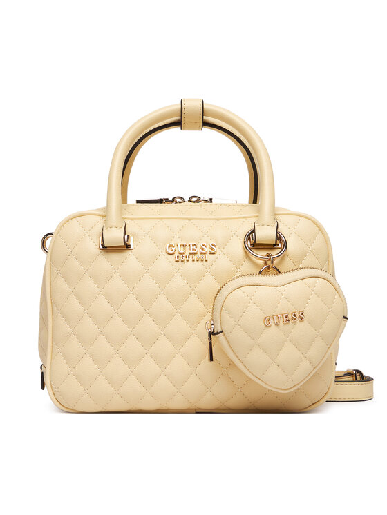 Guess Guess Дамска чанта Atabey HWQG98 94050 Жълт