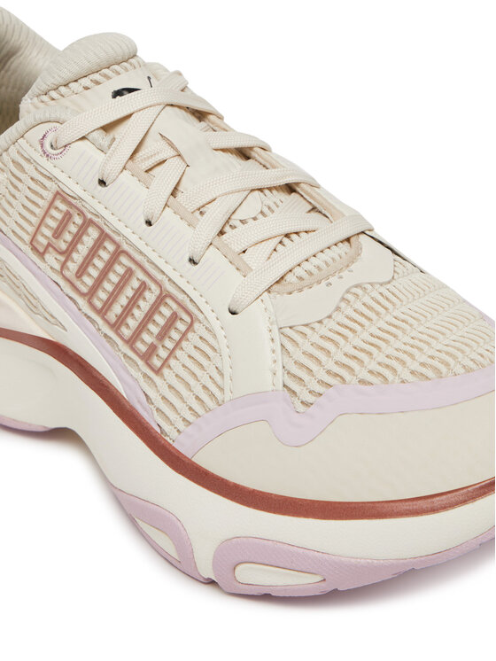 Puma Sneakersy Softride Divine Metal Wn s 310167 04 Écru