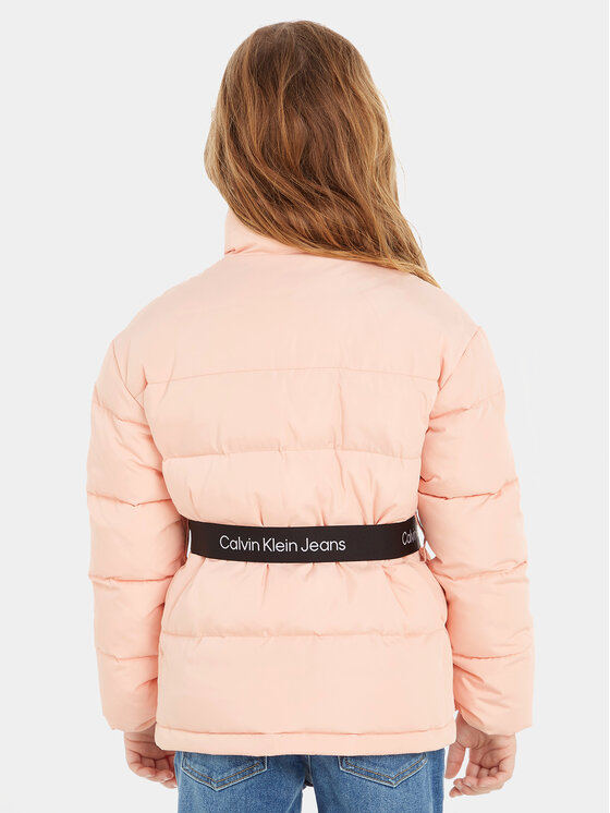 Calvin Klein Jeans Calvin Klein Jeans Žieminė striukė Logo Tape IG0IG02057 Rožinė Regular Fit