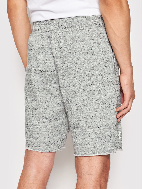 Under Armour Under Armour Športové kraťasy Rival Terry 1361631 Sivá Regular Fit