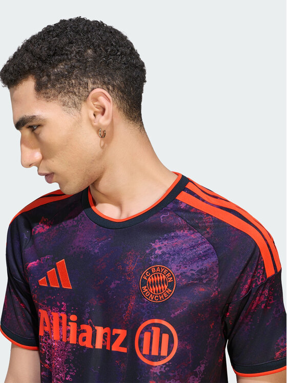 adidas adidas Koszulka techniczna 172076 Kolorowy Slim Fit