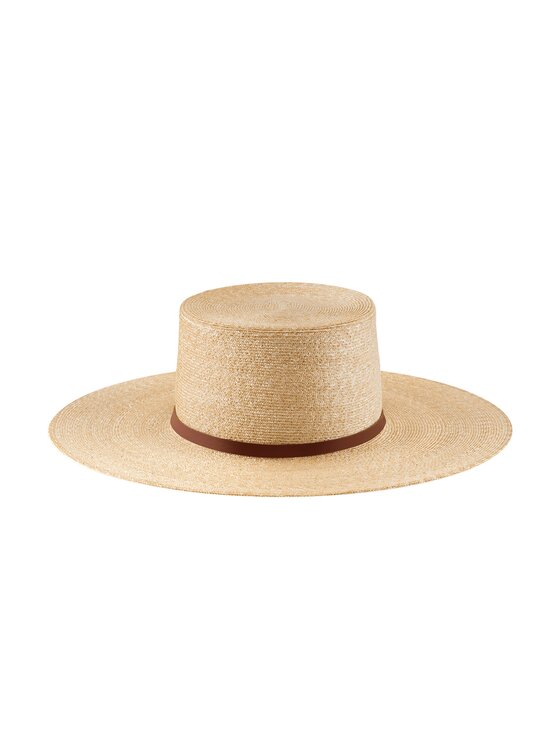 Paris+Hendzel Paris+Hendzel Kapelusz Straw Canotier (grade 4/5) Beżowy
