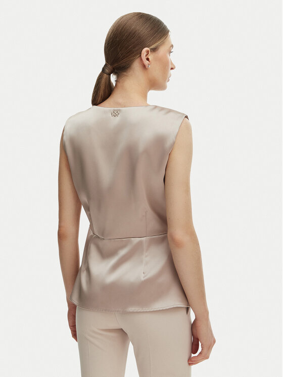 Rinascimento Rinascimento Блуза CFC0127460003 Бежов Regular Fit