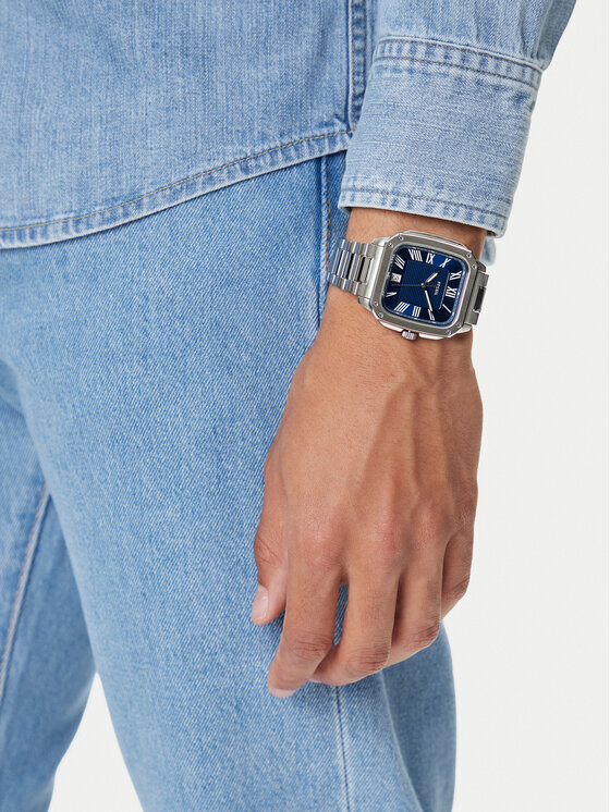 Fossil Fossil Orologio Crosby FS6121 Argento