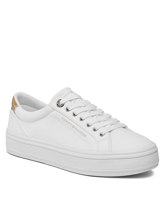 Tommy Hilfiger Tommy Hilfiger Tenisice Essential Vulc Canvas Sneaker FW0FW07682 Bijela