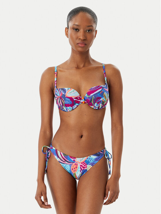Selmark Selmark Bikini pezzo sopra BN917 Blu