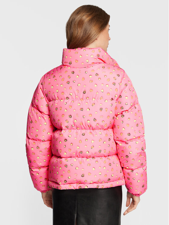 Chiara Ferragni Chiara Ferragni Daunenjacke 73CBUD05 Rosa Regular Fit