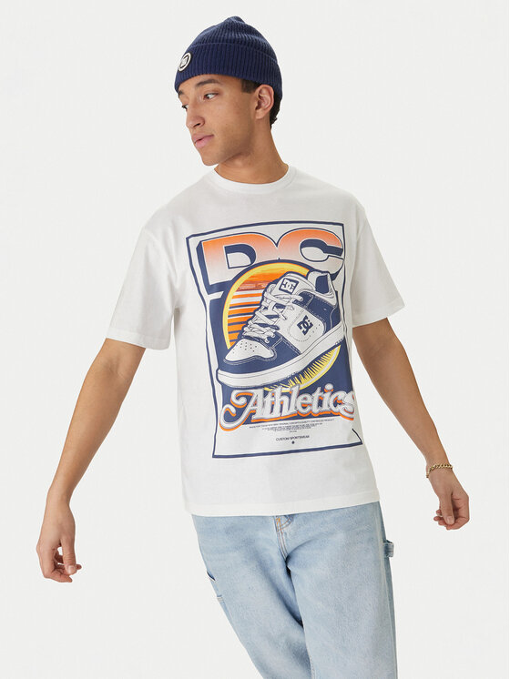 DC Shoes DC Shoes T-särk Manteca Tribute EDYZT04360 Valge Regular Fit