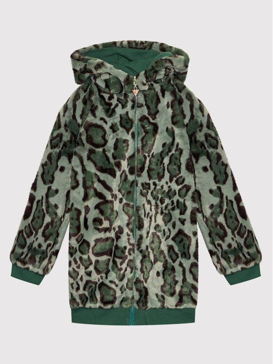 Felpa J1BL23 WE940 Verde Regular Fit