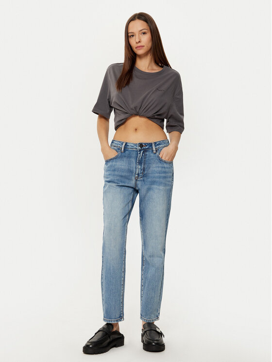 One Teaspoon One Teaspoon Blugi Slims 26807 Albastru Boyfriend Fit