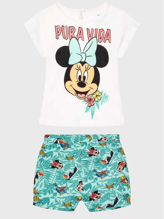 Zippy Zippy Súprava Tričko a šortky Myszka Minnie ZBGAP0602 23003 Modrá Regular Fit