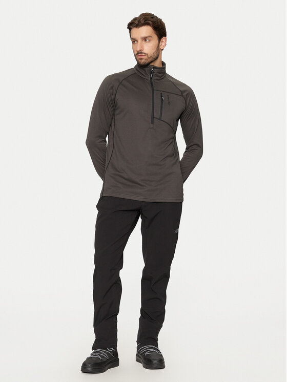 Protest Protest Технічний світшот Kody 3710644 Сірий Regular Fit