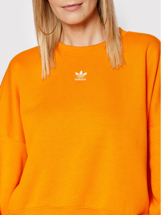 Felpa adidas top arancione fluo