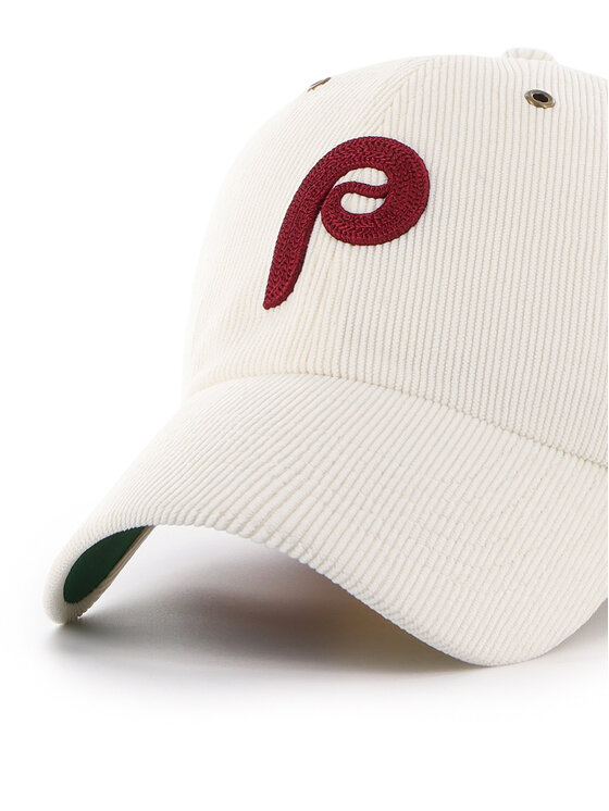 47 Brand 47 Brand Шапка с козирка MLB Philadelphia Phillies B-TCDCU19IWS Екрю