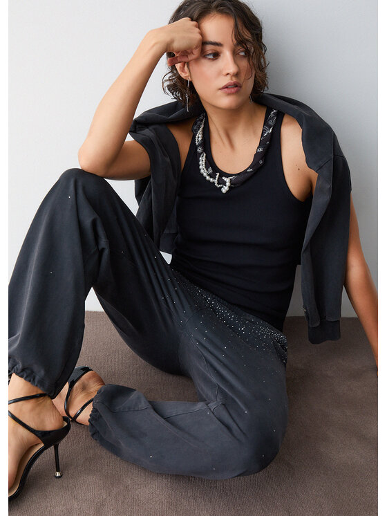 Liu Jo Liu Jo Top UA6354J4822P9713 Nero Regular Fit