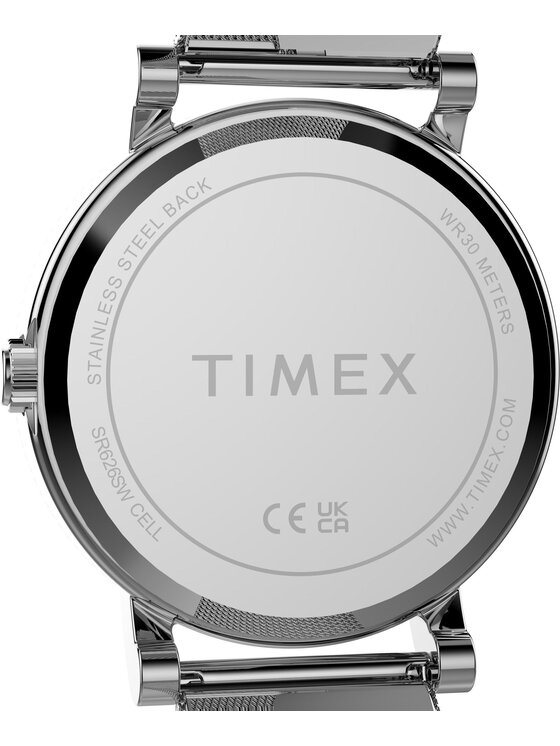 Timex Timex Hodinky TW2Y69100 Stříbrná
