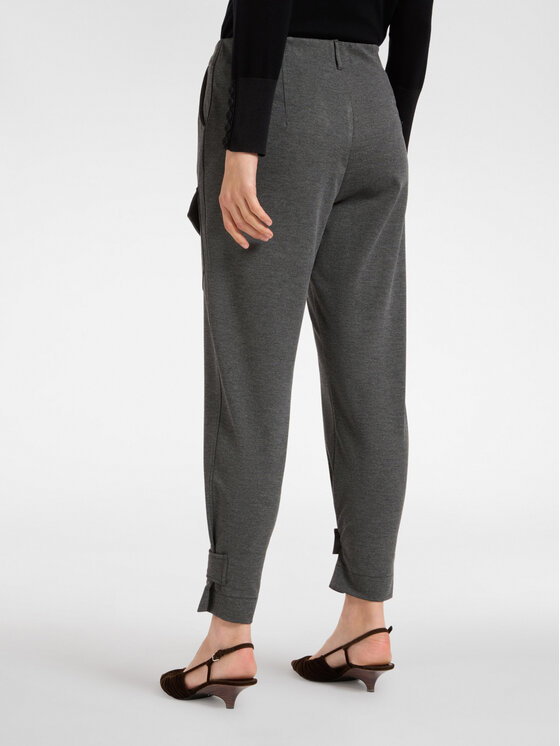 Elena Mirò Elena Mirò Pantaloni di tessuto P171P000374N023 Grigio Regular Fit