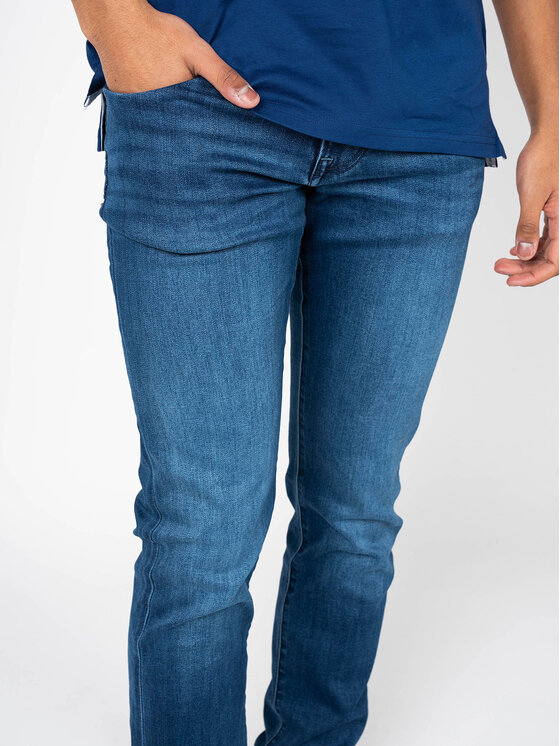 Pepe Jeans Pepe Jeans Jeansy PM201473VO74 Tmavomodrá Slim Fit
