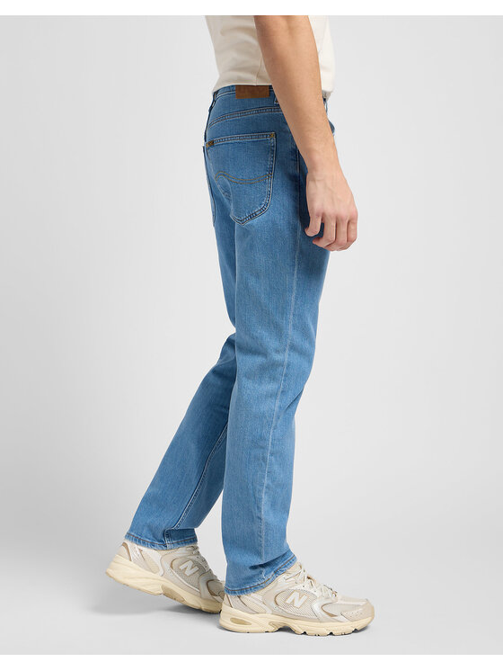 Lee Lee Jeansy BROOKLYN Niebieski Straight Fit