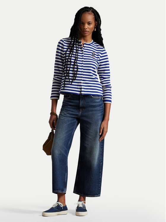 Polo Ralph Lauren Polo Ralph Lauren Kardigāns 211963465001 Zils Slim Fit