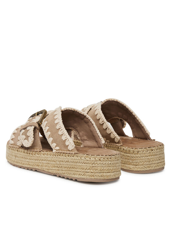 Mou Mou Espadrile Jute sandal MU.SW641003A Roz