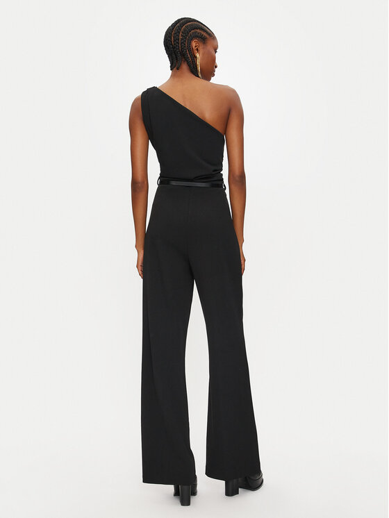 ViCOLO ViCOLO Jumpsuit TS0099 Schwarz Slim Fit