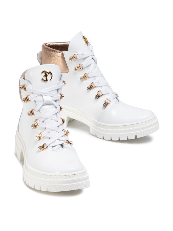 Eva Minge Eva Minge Schnürstiefeletten EM-56-08-001018 Weiß