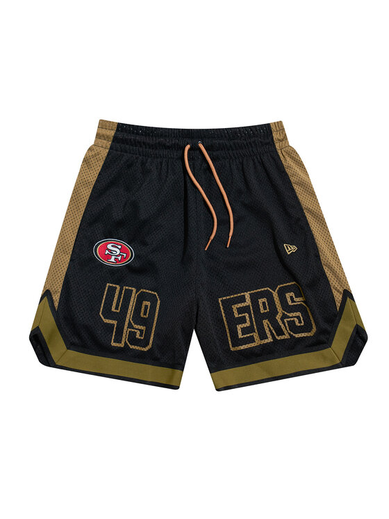 New Era New Era Sportovní kraťasy NFL Saf49E Graphic 60596398 Černá Regular Fit