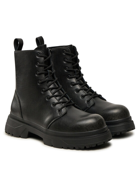 Guess Guess Turistická obuv Palermo Boot FMFPAL ELE11 Černá