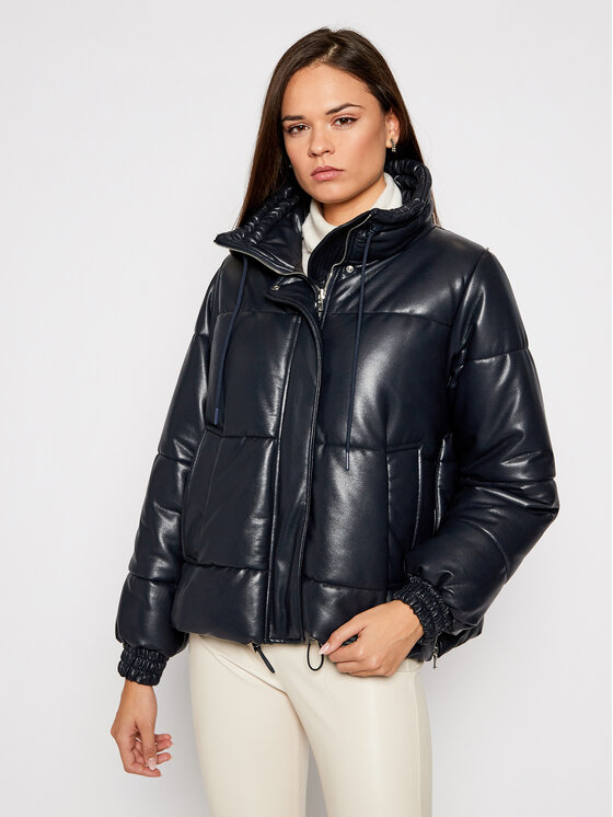 Sportmax Code Sportmax Code Куртка зі штучної шкіри Delta 74860205 Чорний Relaxed Fit