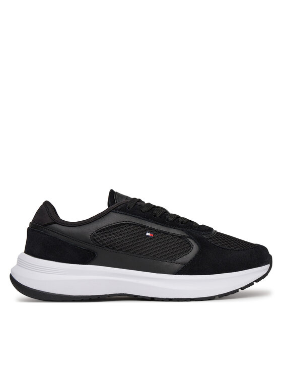 Damskie Sneakersy Tommy Hilfiger, Rozmiar 41, Czarne, Sporty Runner FW0FW08644