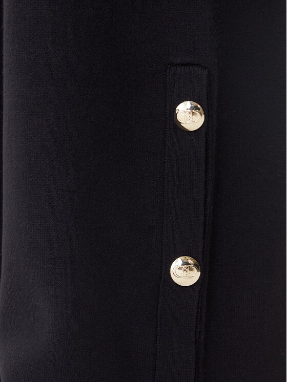 Liu Jo Liu Jo Pantaloni tricotați TF5252 MS59L Negru Regular Fit