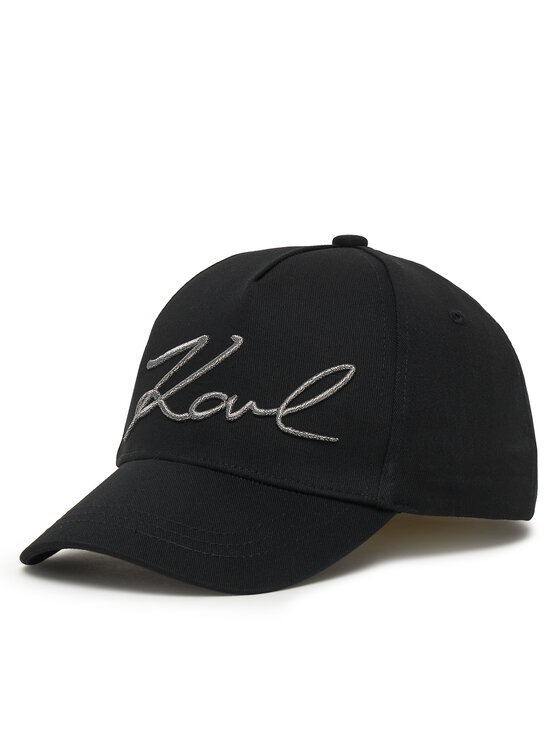 Karl Lagerfeld Kids Karl Lagerfeld Kids Шапка с козирка Z31197 S Черен