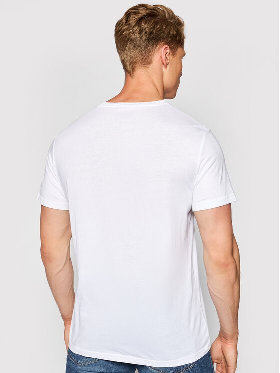 Lee Lee Set di t-shirt Crew Neck Graphic L65RAIKW 112140524 Bianco Slim Fit