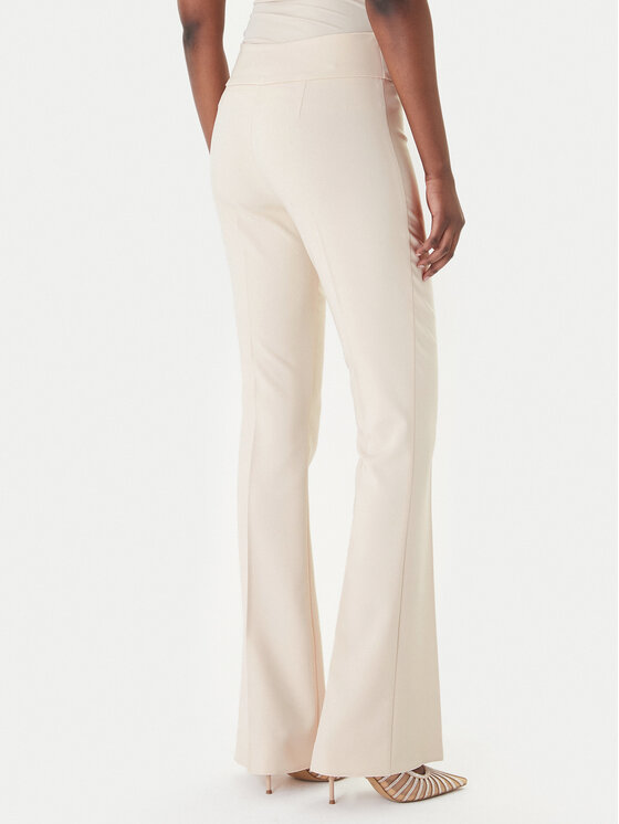 Rinascimento Rinascimento Hlače iz tkanine CFC0127876003 Bež Slim Fit