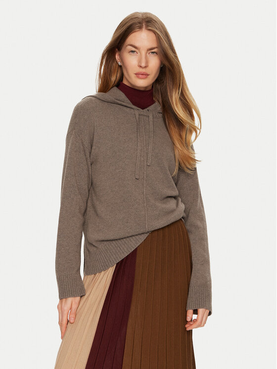 Weekend Max Mara Πουλόβερ Jerez 2425366142 Καφέ Relaxed Fit