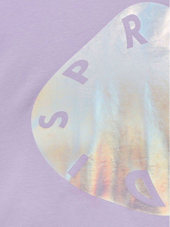 Sprandi Sprandi Футболка SP22-TSD101 Фіолетовий Relaxed Fit