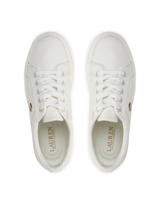 LAUREN RALPH LAUREN Lauren Ralph Lauren Tenis superge Janson II 802804598001 Bela