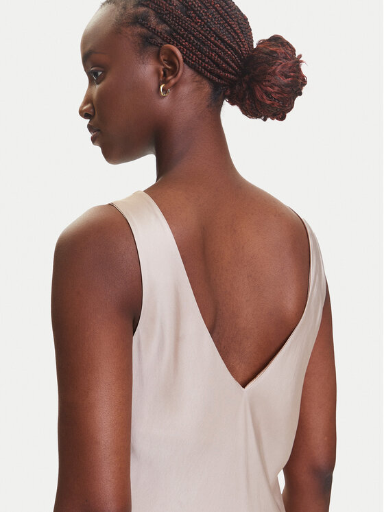 Dixie Dixie Φόρεμα βραδινό A782W039A Μπεζ Regular Fit